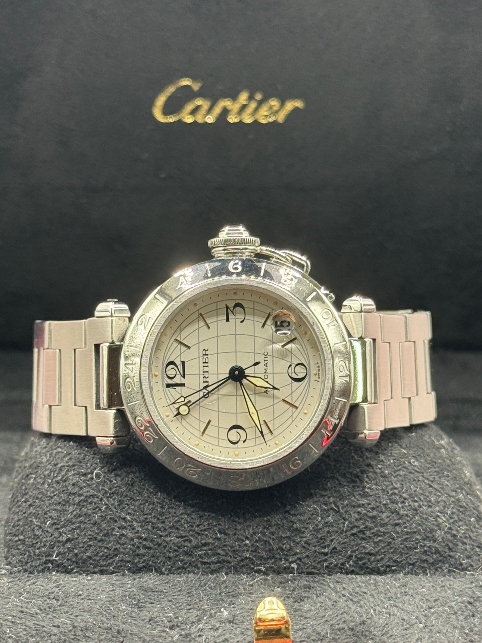 Cartier Pasha C Meridian GMT